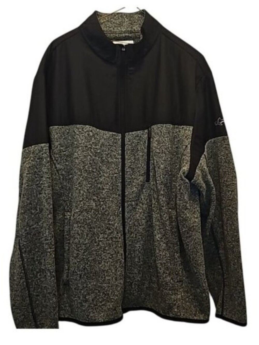 Attack Life by Greg Norman Fleece Full Zip Jacket Men's Size XL Golf Outdoor